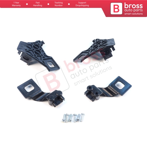 Headlight Holder Mount Repair Bracket Tab Set Left Right Side for Audi A4 RS4 8K2 B8.5 A5 S5 RS5 B8.5 8T0998121B 8T0998122B