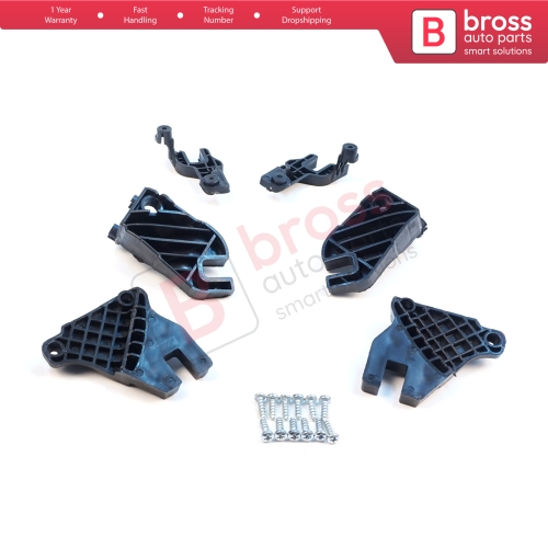 Headlight Holder Mount Repair Bracket Tab Set Left Right Side for Audi A6 C7 4G Avant Sedan A6L Allroad Quattro S6 4G0998121A 4G0998122A