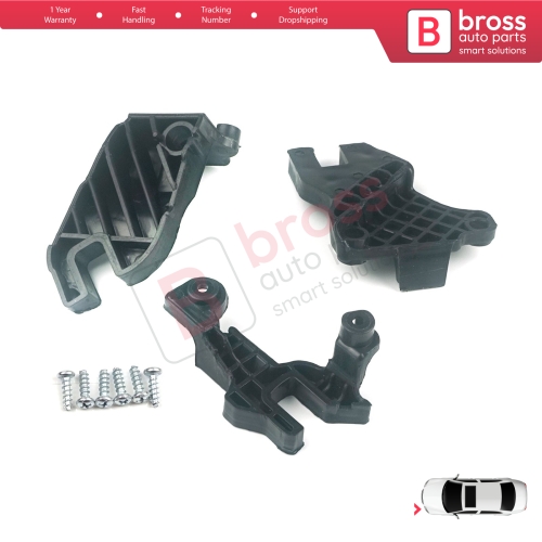 Headlight Holder Mount Repair Bracket Tab Set Left Side for Audi A6 C7 4G Avant Sedan A6L Allroad Quattro S6 4G0998121A