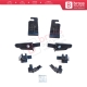 Headlight Holder Mount Repair Bracket Tab Set Left Right Side for Ford Transit Tourneo Courier MK1 2013-2022 ET7613W030 ET7613W029