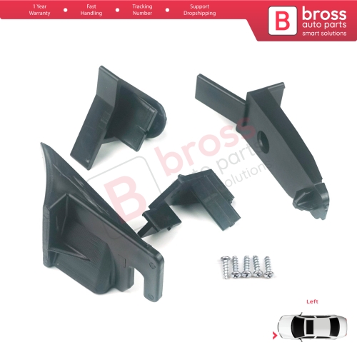 Headlight Holder Mount Repair Bracket Tab Set Left Side for Ford Transit Tourneo Courier MK1 2013-2022 ET7613W030