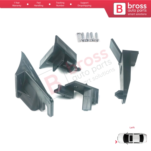 Headlight Holder Mount Repair Bracket Tab Set Left Side for Ford Transit Tourneo Courier MK1 2013-2022 ET7613W030