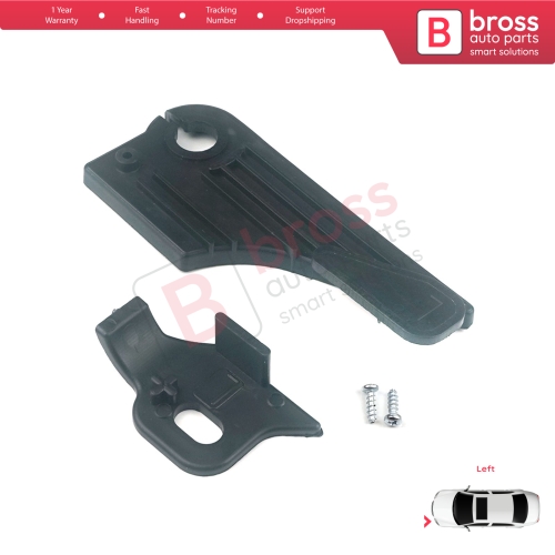 Headlight Holder Mount Repair Bracket Tab Set Left Side for Ford Focus C346 MK3 2010-2017 BM5113W030