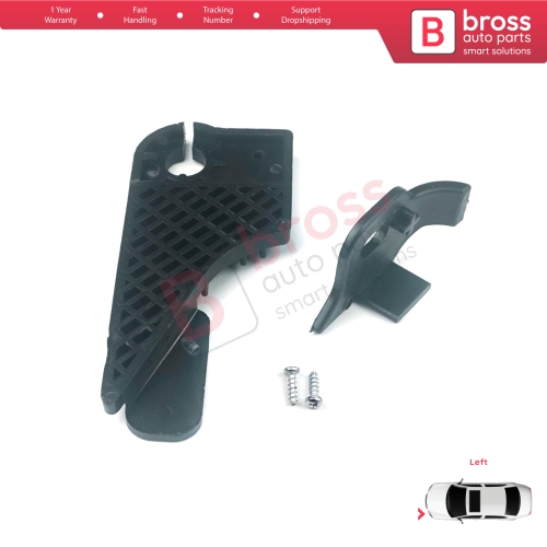Headlight Holder Mount Repair Bracket Tab Set Left Side for Ford Focus C346 MK3 2010-2017 BM5113W030