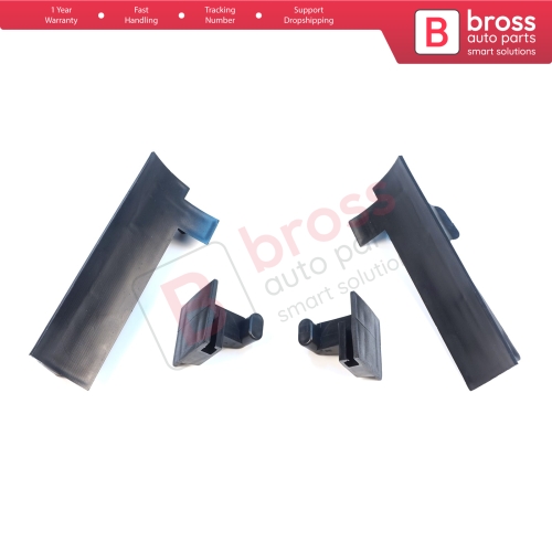 Headlight Holder Mount Repair Bracket Tab Set Left Right Side for Renault Fluence L3 L30 Z.E. 2009-2020 260607771R 260101331R