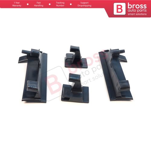 Headlight Holder Mount Repair Bracket Tab Set Left Right Side for Renault Fluence L3 L30 Z.E. 2009-2020 260607771R 260101331R