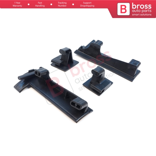 Headlight Holder Mount Repair Bracket Tab Set Left Right Side for Renault Fluence L3 L30 Z.E. 2009-2020 260607771R 260101331R