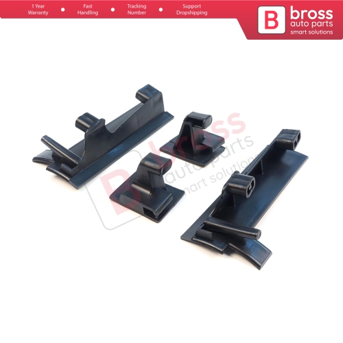 Headlight Holder Mount Repair Bracket Tab Set Left Right Side for Renault Fluence L3 L30 Z.E. 2009-2020 260607771R 260101331R