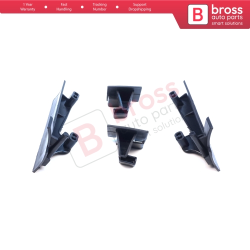 Headlight Holder Mount Repair Bracket Tab Set Left Right Side for Renault Fluence L3 L30 Z.E. 2009-2020 260607771R 260101331R