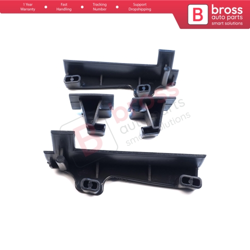 Headlight Holder Mount Repair Bracket Tab Set Left Right Side for Renault Fluence L3 L30 Z.E. 2009-2020 260607771R 260101331R