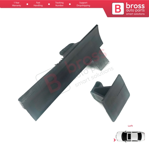 Headlight Holder Mount Repair Bracket Tab Set Left Side for Renault Fluence L3 L30 Z.E. 2009-2020 260607771R