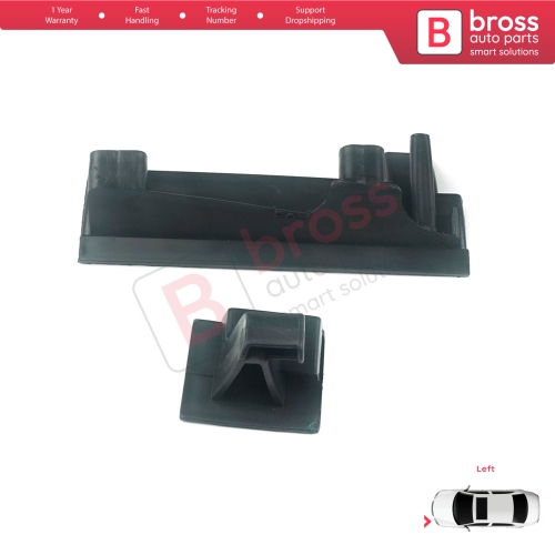 Headlight Holder Mount Repair Bracket Tab Set Left Side for Renault Fluence L3 L30 Z.E. 2009-2020 260607771R