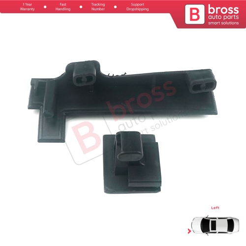 Headlight Holder Mount Repair Bracket Tab Set Left Side for Renault Fluence L3 L30 Z.E. 2009-2020 260607771R