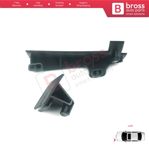 Headlight Holder Mount Repair Bracket Tab Set Left Side for Renault Fluence L3 L30 Z.E. 2009-2020 260607771R