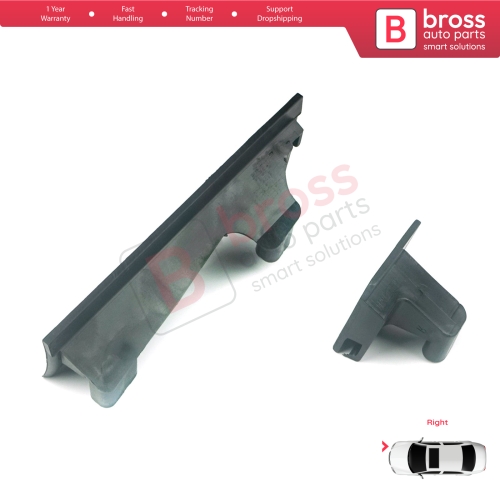 Headlight Holder Mount Repair Bracket Tab Set Right Side for Renault Fluence L3 L30 Z.E. 2009-2020 260101331R