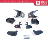 Headlight Holder Mount Repair Bracket Tab Set Left Right Side for Renault Symbol MK3 Facelift 2017-On 260609154R 260102037R