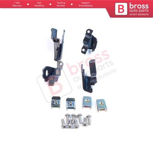 Headlight Holder Mount Repair Bracket Tab Set Left Right Side for VW Polo MK5 6R 6C 61 2009-2016 6C0998225 6R0998226