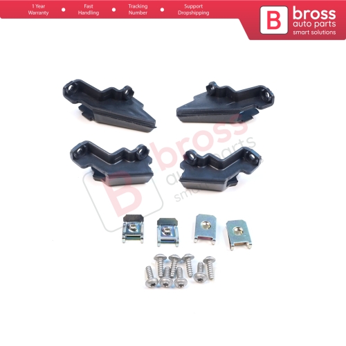 Headlight Holder Mount Repair Bracket Tab Set Left Right Side for VW Polo MK5 6R 6C 61 2009-2016 6C0998225 6R0998226