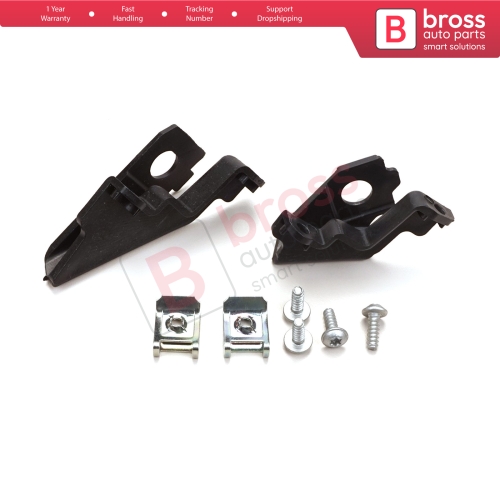 Headlight Holder Mount Repair Bracket Tab Set Right Side for VW Polo MK5 6R 6C 61 2009-2016 6R0998226