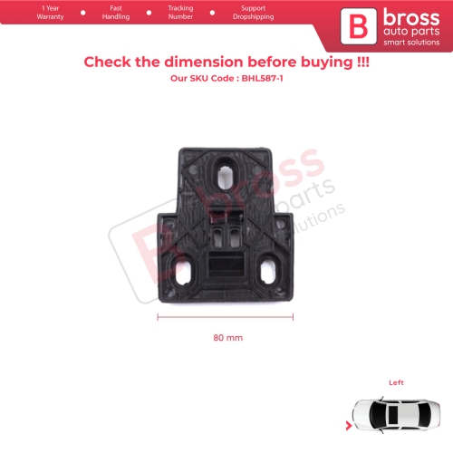 Left Headlight Holder Repair Bottom Base Locking Bracket for Porsche Cayenne MK2 92A 958 2010-2014 7P5941149