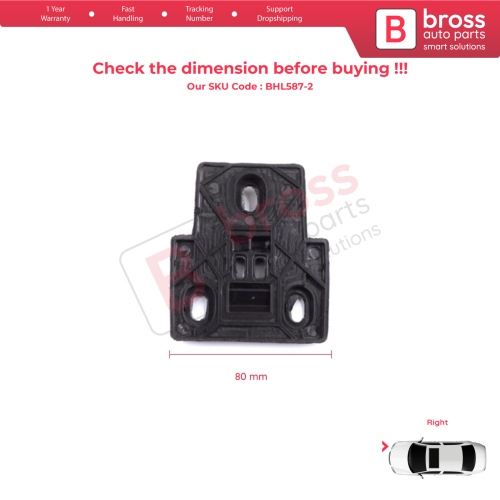 Right Headlight Holder Repair Bottom Base Locking Bracket for Porsche Cayenne MK2 92A 958 2010-2014 7P5941149