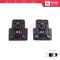 Headlight Holder Repair Bottom Base Locking Bracket Set Left Right for Porsche Cayenne MK2 92A 958 2010-2014 7P5941149