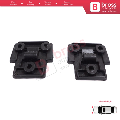 Headlight Holder Repair Bottom Base Locking Bracket Set Left Right for Porsche Cayenne MK2 92A 958 2010-2014 7P5941149