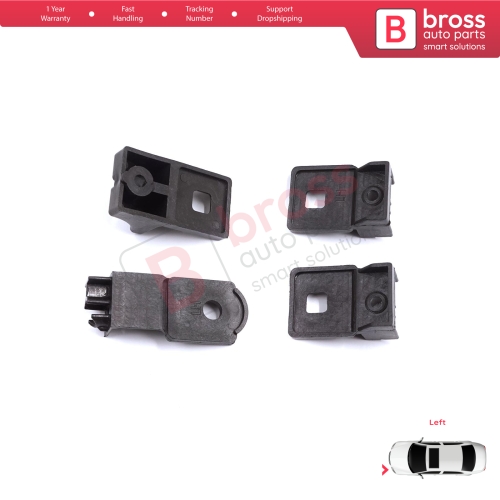 Left Side Headlight Holder Mount Repair Bracket Tab Set for VW Crafter MK1 2E 2F 2006-2017 2E0998225