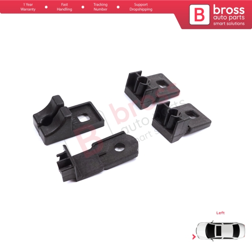 Left Side Headlight Holder Mount Repair Bracket Tab Set for VW Crafter MK1 2E 2F 2006-2017 2E0998225