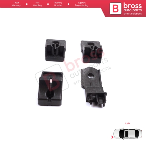 Left Side Headlight Holder Mount Repair Bracket Tab Set for VW Crafter MK1 2E 2F 2006-2017 2E0998225