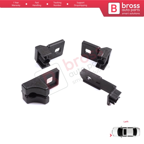 Left Side Headlight Holder Mount Repair Bracket Tab Set for VW Crafter MK1 2E 2F 2006-2017 2E0998225