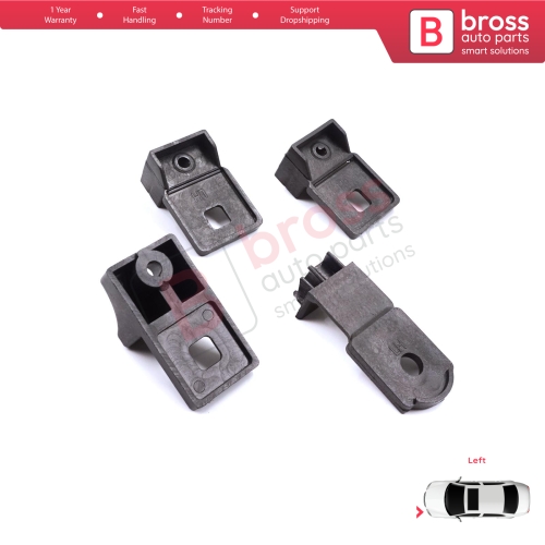 Left Side Headlight Holder Mount Repair Bracket Tab Set for VW Crafter MK1 2E 2F 2006-2017 2E0998225