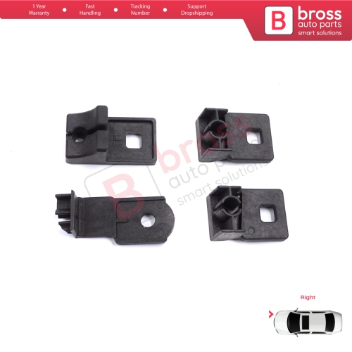 Right Side Headlight Holder Mount Repair Bracket Tab Set for VW Crafter MK1 2E 2F 2006-2017 2E0998226