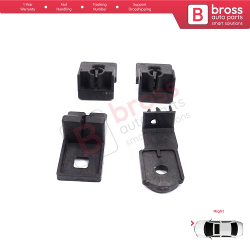 Right Side Headlight Holder Mount Repair Bracket Tab Set for VW Crafter MK1 2E 2F 2006-2017 2E0998226