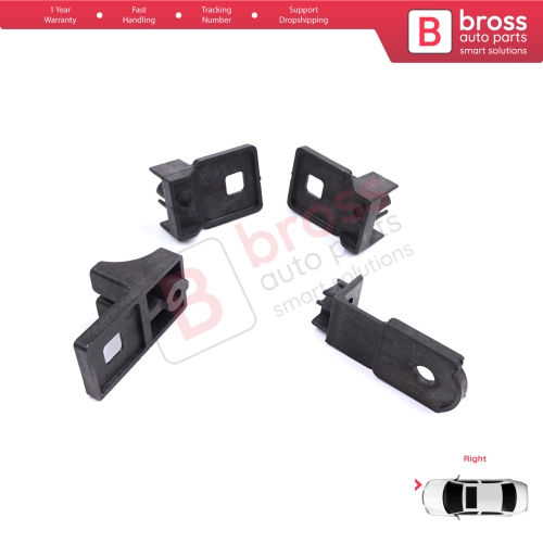 Right Side Headlight Holder Mount Repair Bracket Tab Set for VW Crafter MK1 2E 2F 2006-2017 2E0998226