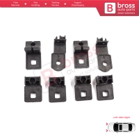 Headlight Holder Mount Repair Bracket Tab Set Left Right Side for VW Crafter MK1 2E 2F 2006-2017 2E0998225 2E0998226