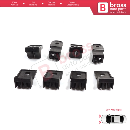 Headlight Holder Mount Repair Bracket Tab Set Left Right Side for VW Crafter MK1 2E 2F 2006-2017 2E0998225 2E0998226