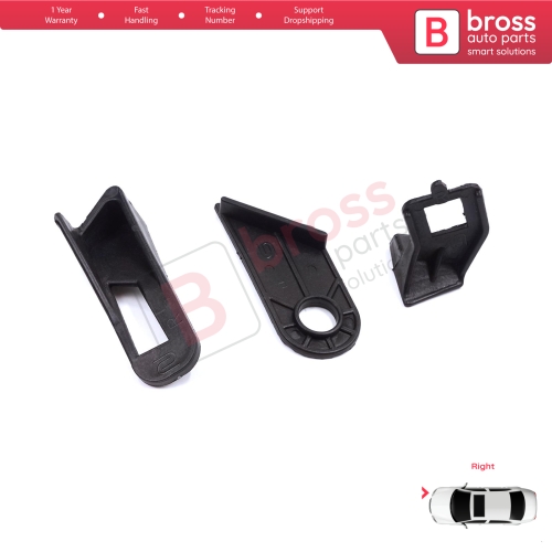 Right Side Headlight Holder Mount Repair Bracket Tab Set for Fiat Abarth Grande Punto MK3 199 2005-2013 89101373DX