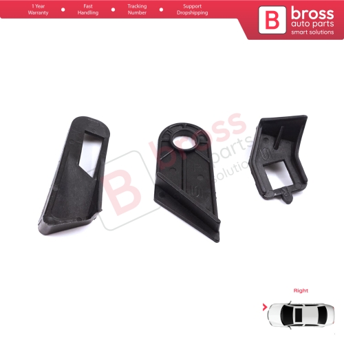 Right Side Headlight Holder Mount Repair Bracket Tab Set for Fiat Abarth Grande Punto MK3 199 2005-2013 89101373DX