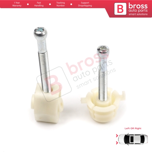 Front Headlight Adjusting Screw Set for VW Transporter T4 Caravelle 7D 70 Bus Van Box Platform 1990-2004 701941141A 