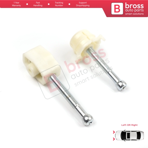 Front Headlight Adjusting Screw Set for VW Transporter T4 Caravelle 7D 70 Bus Van Box Platform 1990-2004 701941141A 