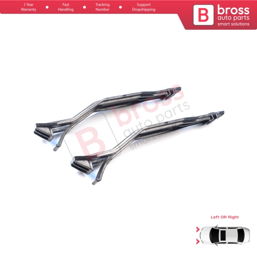 2 Pieces Headlight Holder Mount Repair Bracket Tab Set for Ford Focus MK2 C307 2004-2007 Pre-Facelift C-Max DM2 2003–2007 1324270