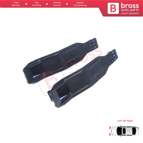 2 Pieces Headlight Holder Mount Repair Bracket Tab Set for Ford Focus MK2 C307 2004-2007 Pre-Facelift C-Max DM2 2003–2007 1324270