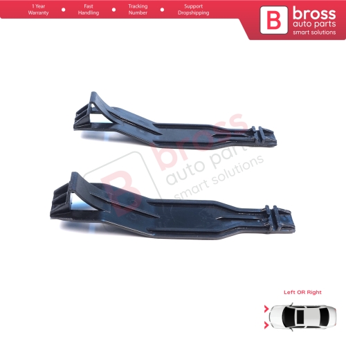 2 Pieces Headlight Holder Mount Repair Bracket Tab Set for Ford Focus MK2 C307 2004-2007 Pre-Facelift C-Max DM2 2003–2007 1324270