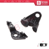 Headlight repair Kit Bracket Mount Clips Left Side 621284 for Citroen C4 MK1