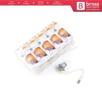 10 Pieces OSRAM ORIGINAL 64151 H3 12V 55W PK22s Halogen Bulb for Fog Trailer Off-Road Headlight Lamp