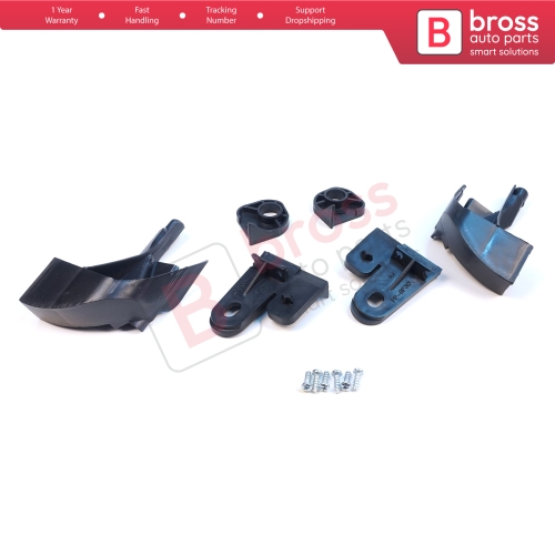 Headlight Holder Mount Repair Bracket Tab Set Left Right Side for Fiat Fiorino MK3 225 Citroen Nemo Peugeot Bipper 2007-2020 6212F4 6212F3