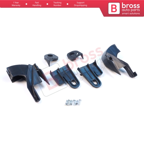 Headlight Holder Mount Repair Bracket Tab Set Left Right Side for Fiat Fiorino MK3 225 Citroen Nemo Peugeot Bipper 2007-2020 6212F4 6212F3