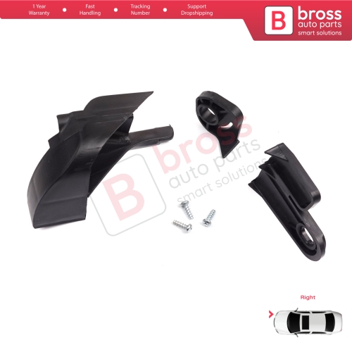 Headlight Holder Mount Repair Bracket Tab Set Right Side for Fiat Fiorino 225 MK3 Citroen Nemo Peugeot Bipper 2007-2020 6212F3