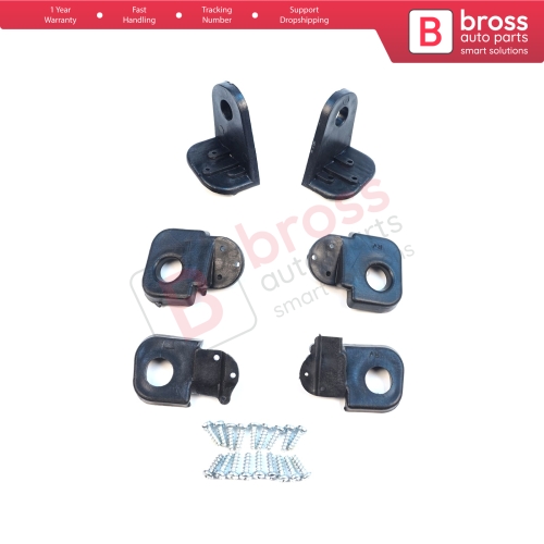 Headlight Holder Mount Repair Bracket Tab Set Left Right Side for Fiat Doblo Box MPV 119 223 2005-2010